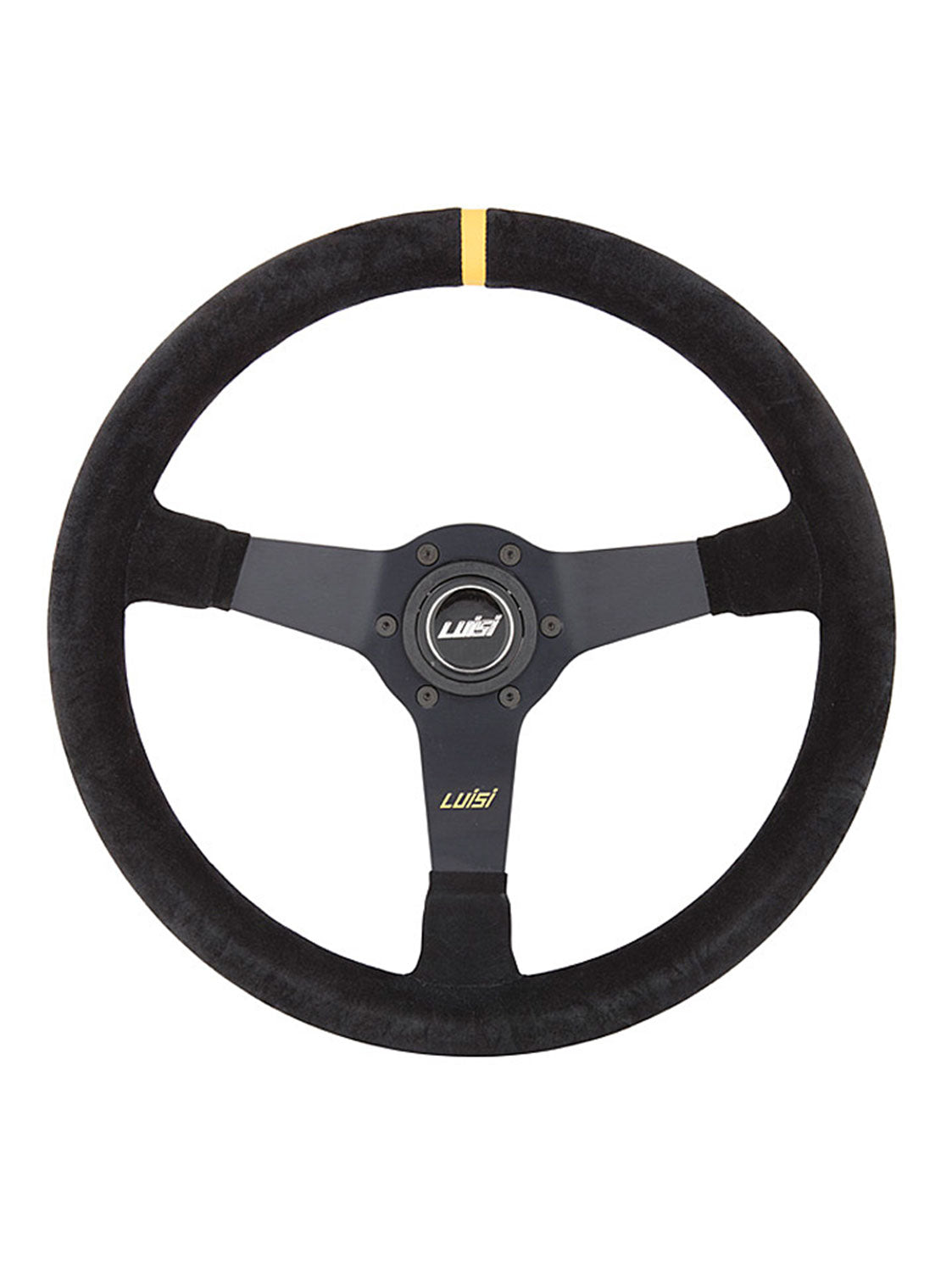 LUISI Mirage Corsa, Black Suede, 350mm