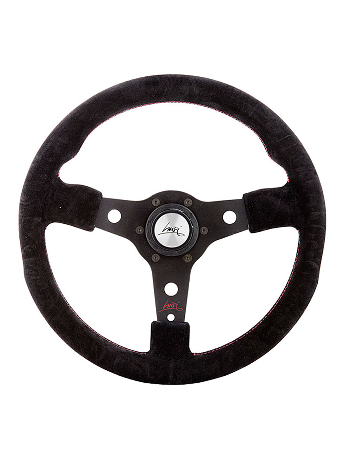 LUISI RACING, 350mm black suede