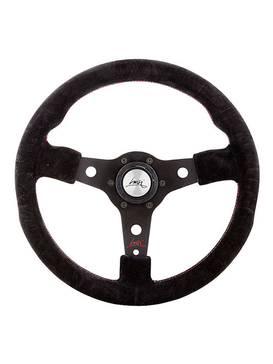 LUISI RACING, 350mm black suede