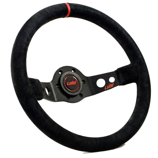 LUISI JET SPORT Suede (red inserts)