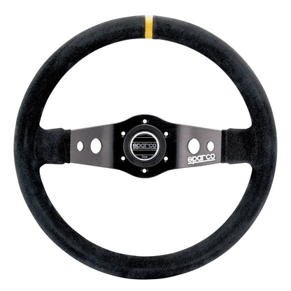 Sparco R215 350mm Suede Dished Steering Wheel 