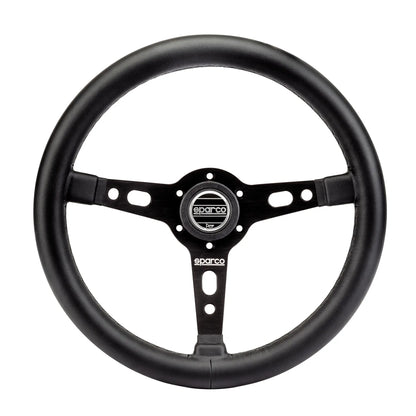 Sparco TARGA 350, 350mm leather steering wheel 