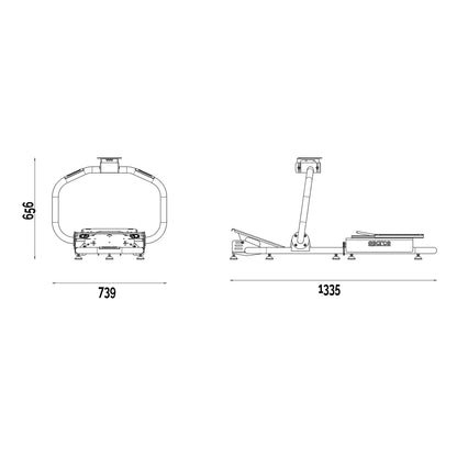 Sparco EVOLVE 3.0 Sim-racing Chassis