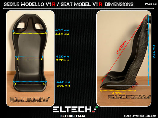 Sedile ELTECH V1