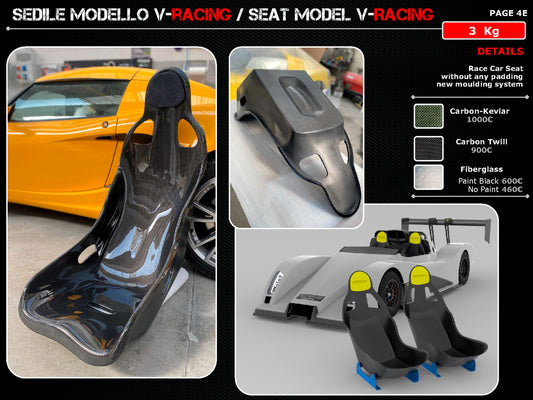 Sedile ELTECH V-Racing