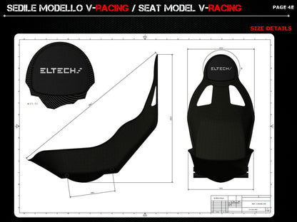 Sedile ELTECH V-Racing