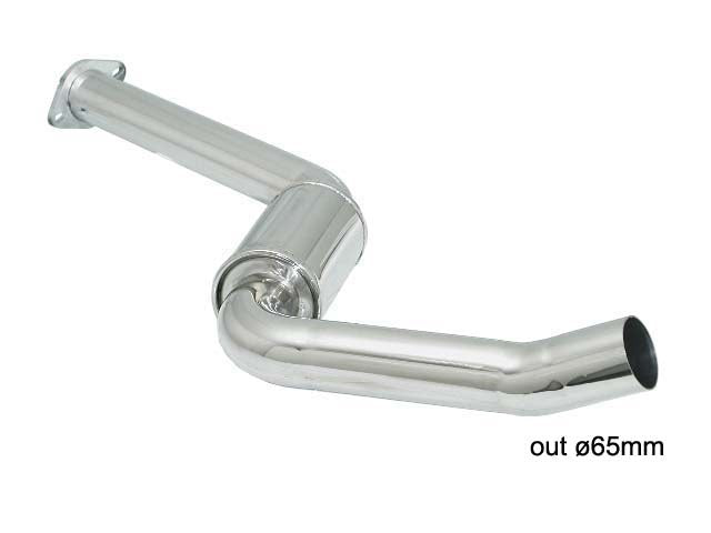 Alfa Romeo 156 GTA 3.2 Sedan/Sportw. stainless steel silenced center pipe RAGAZZON 