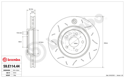 TOYOTA GT86 COUPE (ZN6_ )Dischi Ant. BREMBO SPORT