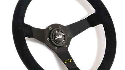 LUISI Mirage Corsa, Black Suede, 350mm
