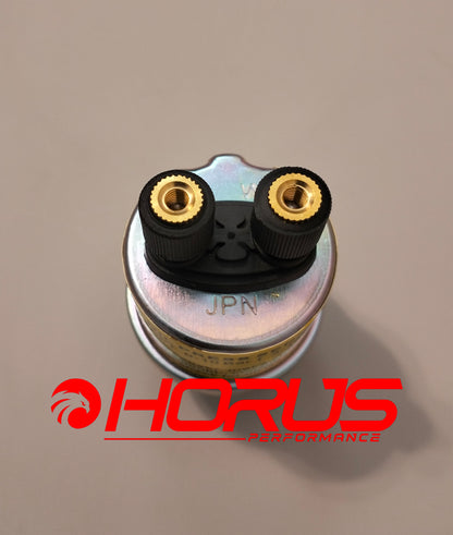 HORUS Oil Pressure Gauge 52mm Black