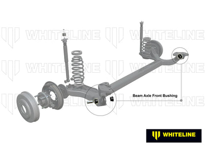 CITROEN C2, WHITELINE reinforced rear axle bushings 