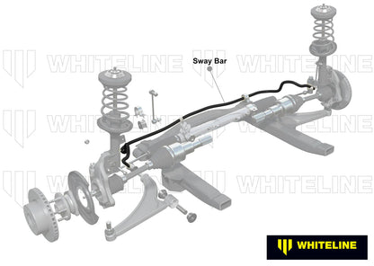 MINI COOPER R50, R52, R53, WHITELINE front anti-roll bar 