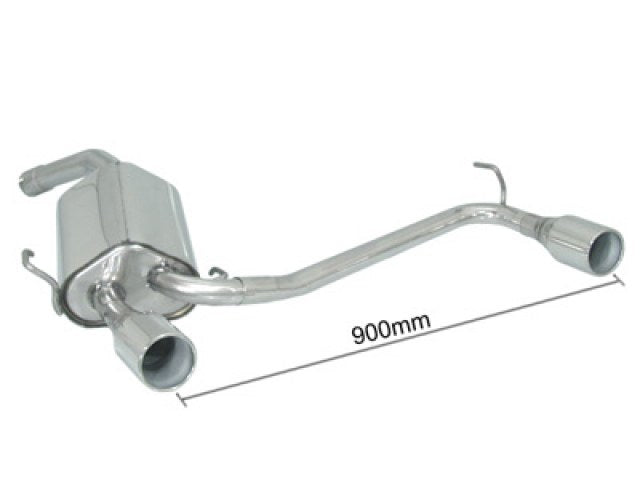 Audi TT (8J) 2.0 TFSI, Ragazzon 4-way exhaust 