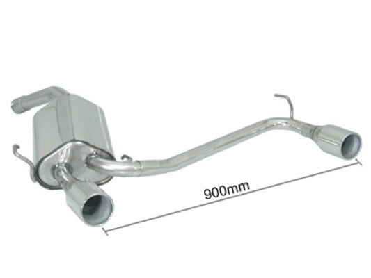 Audi TT (8J) 2.0 TFSI, Ragazzon 4-way exhaust 