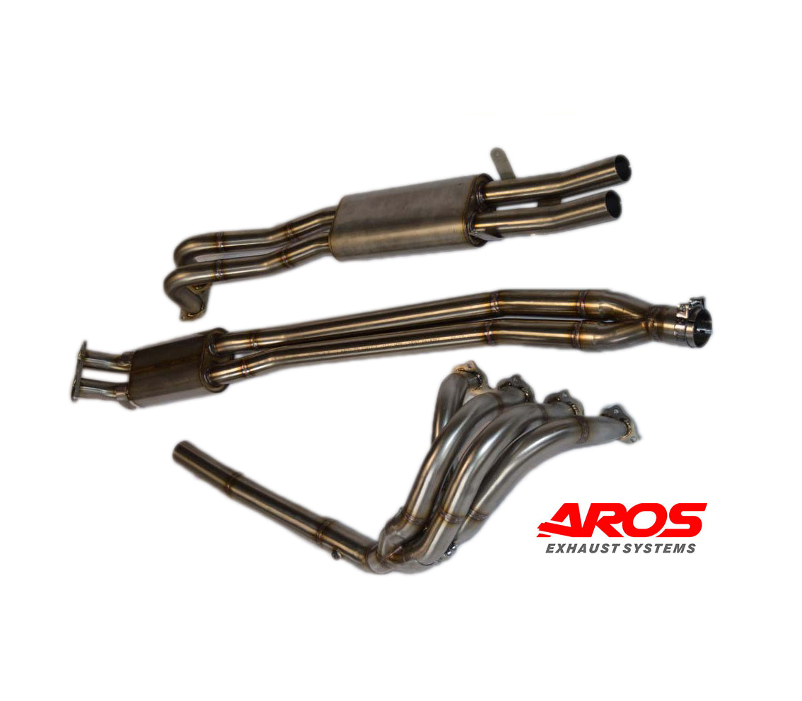 Fiat 131 Abarth 16V ,Scarico completo Aros