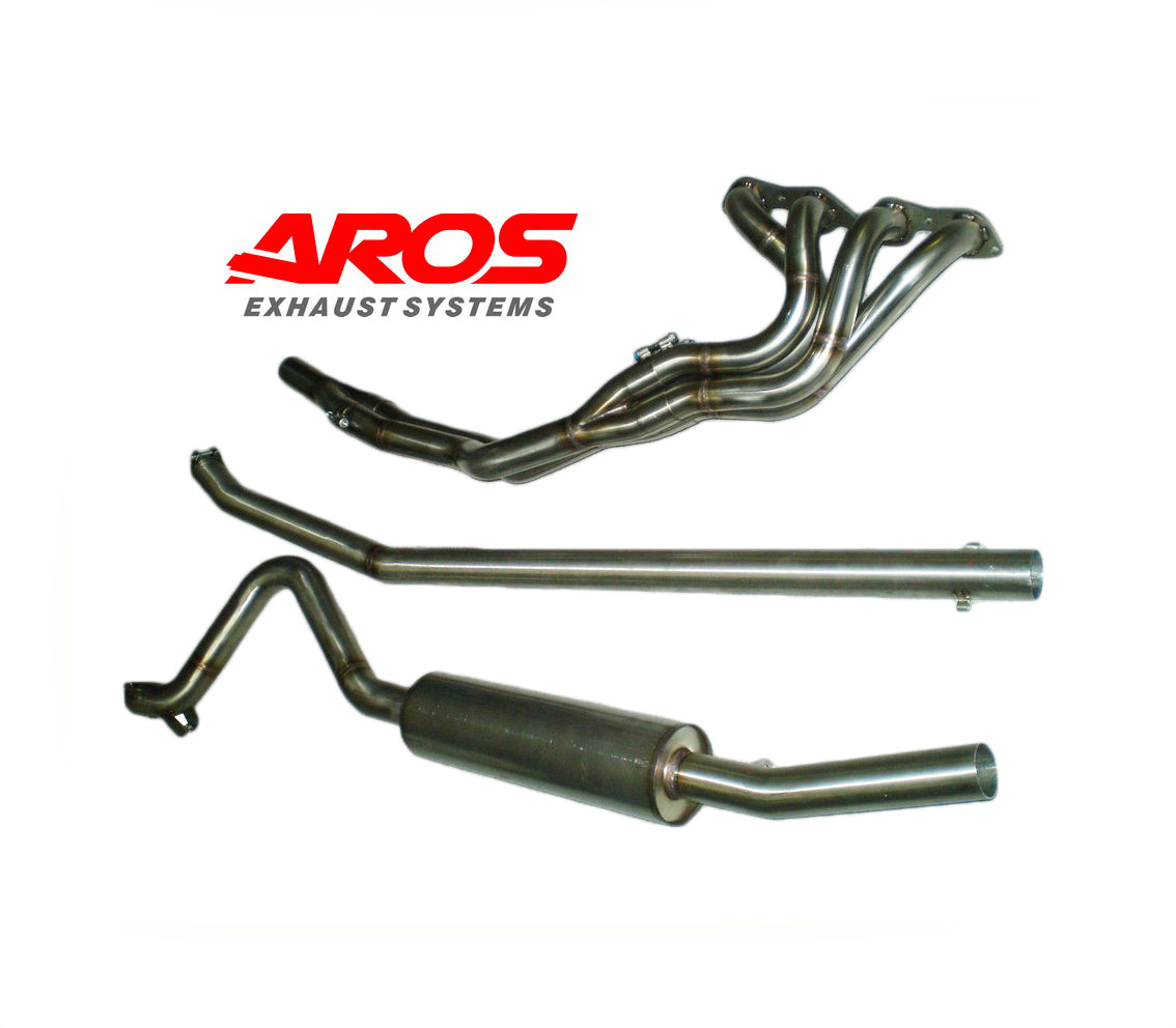 Fiat 131 Abarth 8V ,Scarico completo Aros