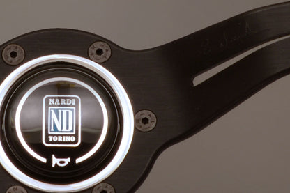 NARDI DEEP CORN, 330mm black suede 