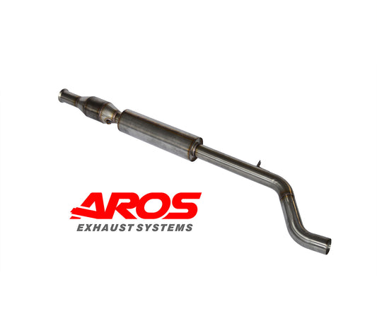 Renault Clio 3 RS 2.0i (197/200/203 Hp) Central with silencer and catalytic converter 200 cells Aros