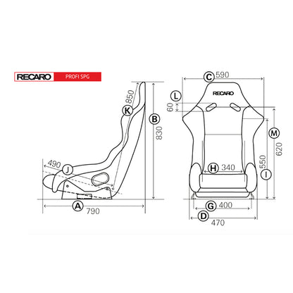 RECARO - PROFI SPG Seat, FIA