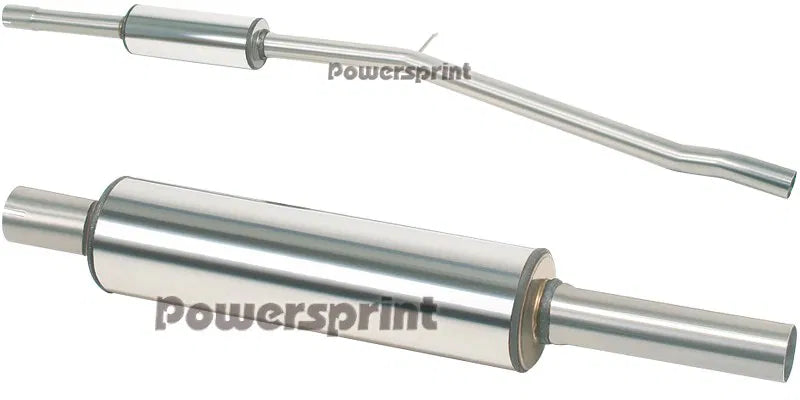 Peugeot 205 1.6/1.9 GTI silenziatore post.+Centr. Powersprint