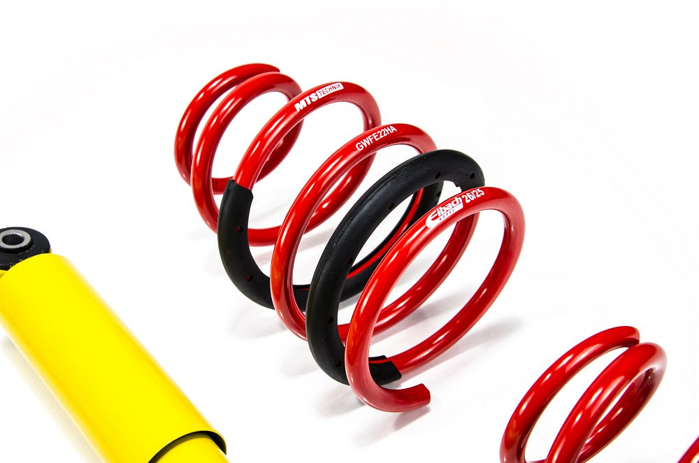 Fiat CINQUECENTO kit ghiera INOX STANCE MTS/Eibach+TOP MOUNT