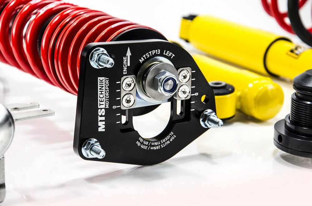 Fiat CINQUECENTO kit ghiera INOX STANCE MTS/Eibach+TOP MOUNT