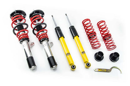 VW GOLF VI (5K1) 2.0R/TFSI/TDI 4MOTION, STAINLESS STEEL ring nut kit + MTS/Eibach Camber kit 