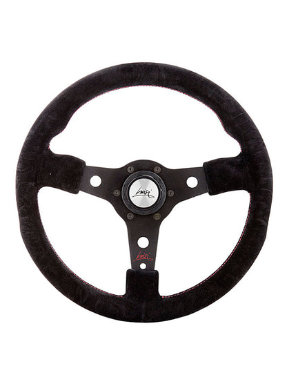 LUISI RACING, 350mm black suede 